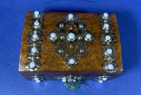 Victorian Brassbound Burr Walnut Box (4 of 12) Victorian Brassbound Burr Walnut Box (4 of 12)