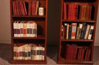 Pair of Open Bookcase - 19th Century in Mahogany (3 of 9) Pair of Open Bookcase - 19th Century in Mahogany (3 of 9)