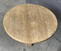 French Round Bleached Oak Farmhouse Dining Table (8 of 19) French Round Bleached Oak Farmhouse Dining Table (8 of 19)
