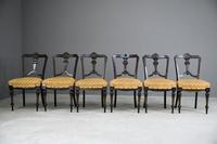 6 Victorian Aesthetic Movement Dining Chairs (4 of 13) 6 Victorian Aesthetic Movement Dining Chairs (4 of 13)
