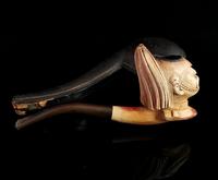 Antique Meerschaum Pipe, Prussian Soldier (5 of 14) Antique Meerschaum Pipe, Prussian Soldier (5 of 14)