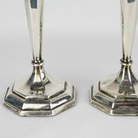 1912-1913 Birmingham William Hutton & Sons Silver Candlesticks (7 of 10) 1912-1913 Birmingham William Hutton & Sons Silver Candlesticks (7 of 10)