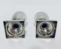 Pair of 18th Century Georgian Solid Sterling Silver Salt and Pepper Shakers Pepperettes (10 of 12) Pair of 18th Century Georgian Solid Sterling Silver Salt and Pepper Shakers Pepperettes (10 of 12)