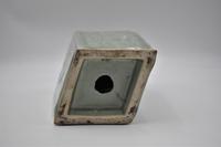Chinese Celadon Vase on Wooden Stand - Rhombus Shaped (5 of 6) Chinese Celadon Vase on Wooden Stand - Rhombus Shaped (5 of 6)