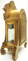 Wow! Incredible French Gilt Mantel Clock Visible Pendulum Glass Panels 8 Day Mantle Clock (9 of 9) Wow! Incredible French Gilt Mantel Clock Visible Pendulum Glass Panels 8 Day Mantle Clock (9 of 9)