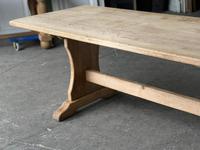 French Bleached Oak Trestle End Farmhouse Dining Table (2 of 19) French Bleached Oak Trestle End Farmhouse Dining Table (2 of 19)