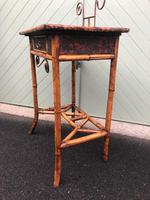 Antique Lacquered Bamboo Desk (6 of 11) Antique Lacquered Bamboo Desk (6 of 11)