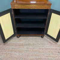 Stunning Warm Rosewood Antique Cabinet with Brass Inlay (7 of 11) Stunning Warm Rosewood Antique Cabinet with Brass Inlay (7 of 11)