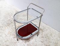 1950’s Art Deco Italian glass drinks trolley (2 of 3) 1950’s Art Deco Italian glass drinks trolley (2 of 3)