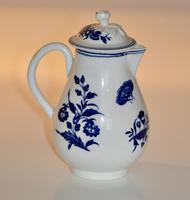 Worcester 'Three Flowers' Pattern, Sparrow-Beak Jug & Cover c.1770 / 1790 (5 of 11) Worcester 'Three Flowers' Pattern, Sparrow-Beak Jug & Cover c.1770 / 1790 (5 of 11)
