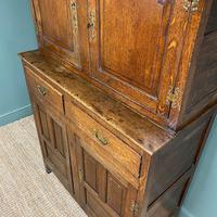 Magnificent Georgian Period Oak Cwpwrdd Deuddarn Cupboard (7 of 8) Magnificent Georgian Period Oak Cwpwrdd Deuddarn Cupboard (7 of 8)