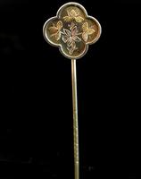 Antique Victorian Silver Stick Pin, Aesthetic Era (2 of 12) Antique Victorian Silver Stick Pin, Aesthetic Era (2 of 12)