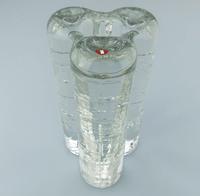 Timo Sarpaneva - Littala Scandinavian Contemporary Art Glass Candlestick c.1978 (3 of 4) Timo Sarpaneva - Littala Scandinavian Contemporary Art Glass Candlestick c.1978 (3 of 4)