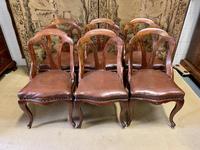 Set of 6 English Regency Dining Chairs