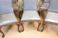 Set of Six Antique Queen Anne Style Walnut Dining Chairs (14 of 15) Set of Six Antique Queen Anne Style Walnut Dining Chairs (14 of 15)