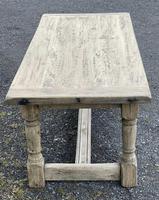 Rustic Bleached Oak French Farmhouse Dining Table (17 of 34) Rustic Bleached Oak French Farmhouse Dining Table (17 of 34)