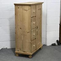 Old Pine Bread Cupboard with Four Drawers (3 of 5) Old Pine Bread Cupboard with Four Drawers (3 of 5)