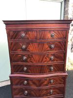 Quality Mahogany Serpentine Chest on Chest (9 of 11) Quality Mahogany Serpentine Chest on Chest (9 of 11)