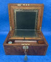 Victorian 1860 Walnut Writing Box (9 of 15) Victorian 1860 Walnut Writing Box (9 of 15)