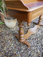 Pine Desk, Washstand, Leather Top (2 of 6) Pine Desk, Washstand, Leather Top (2 of 6)
