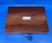 Victorian c.1850 Rosewood Jewellery Box (9 of 16) Victorian c.1850 Rosewood Jewellery Box (9 of 16)