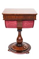 Fine Early Victorian Burr Walnut Work Table (5 of 10) Fine Early Victorian Burr Walnut Work Table (5 of 10)