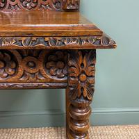 Stunning Carved Oak Victorian Antique Hall Table (3 of 8) Stunning Carved Oak Victorian Antique Hall Table (3 of 8)