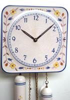 Rare Kitch Ceramic Pot Clock – Weight Driven 1950s Kitchen Striking Wall Clock (4 of 10) Rare Kitch Ceramic Pot Clock – Weight Driven 1950s Kitchen Striking Wall Clock (4 of 10)