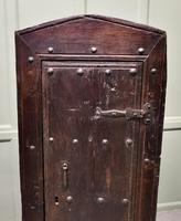Rustic Old Oak Alcove Cupboard from a French Manoir Cellar