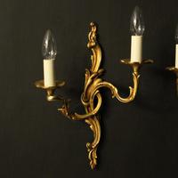 French Pair Of Gilded Bronze Antique Wall Lights (2 of 10) French Pair Of Gilded Bronze Antique Wall Lights (2 of 10)