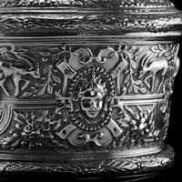 Rare Antique Solid Silver Cellini Tea Caddy Box - Mappin & Webb 1902 (21 of 28) Rare Antique Solid Silver Cellini Tea Caddy Box - Mappin & Webb 1902 (21 of 28)