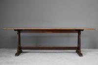 Early 20th Century Oak Refectory Table (4 of 10) Early 20th Century Oak Refectory Table (4 of 10)