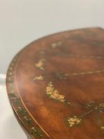 Late 18th Century Painted Demi-lune Console table (3 of 6) Late 18th Century Painted Demi-lune Console table (3 of 6)