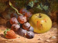 Oil Painting Pair by William Hughes "White Grapes" & "Black Grapes" (4 of 5) Oil Painting Pair by William Hughes "White Grapes" & "Black Grapes" (4 of 5)