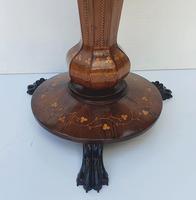 Rare 19th Century Marquetry Inlaid Irish Killarney Work Box or Table (7 of 13) Rare 19th Century Marquetry Inlaid Irish Killarney Work Box or Table (7 of 13)