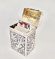 Victorian Silver Patience Card Box by Nathan & Hayes, Chester 1900 (4 of 11) Victorian Silver Patience Card Box by Nathan & Hayes, Chester 1900 (4 of 11)