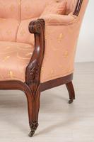 Elegant Victorian Mahogany Settee (4 of 9) Elegant Victorian Mahogany Settee (4 of 9)