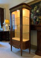 Exceptional 19th Century French Kingwood Parquetry Gilt Metal Vitrine Display Cabinet (3 of 17) Exceptional 19th Century French Kingwood Parquetry Gilt Metal Vitrine Display Cabinet (3 of 17)