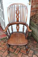 Beautiful Large Oak Country Farmhouse Armchair - 1940s (2 of 4) Beautiful Large Oak Country Farmhouse Armchair - 1940s (2 of 4)