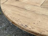Large Round French Bleached Oak Farmhouse Table with Extensions (18 of 38) Large Round French Bleached Oak Farmhouse Table with Extensions (18 of 38)