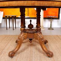 Walnut Marquetry Breakfast Table 19th Century (6 of 10) Walnut Marquetry Breakfast Table 19th Century (6 of 10)