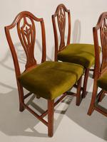 Set of 4 George III Period Hepplewhite Mahogany Chairs (3 of 4) Set of 4 George III Period Hepplewhite Mahogany Chairs (3 of 4)