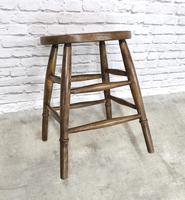 Antique Elm Bar Stool, 1900 (4 of 5) Antique Elm Bar Stool, 1900 (4 of 5)
