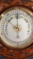 Antique Polished Walnut Barometer (5 of 5) Antique Polished Walnut Barometer (5 of 5)