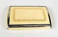 Quality Austrian Solid Silver & Enamel with Gold & Ruby Leaf Design Snuff Box (12 of 12) Quality Austrian Solid Silver & Enamel with Gold & Ruby Leaf Design Snuff Box (12 of 12)