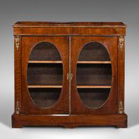 Antique Display Bookcase, English, Walnut, Boxwood, Empire, Cabinet, Regency (2 of 12) Antique Display Bookcase, English, Walnut, Boxwood, Empire, Cabinet, Regency (2 of 12)