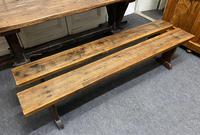 Rustic Oak Farmhouse Table & Bench Set (18 of 29) Rustic Oak Farmhouse Table & Bench Set (18 of 29)