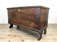 Small 18th Century Antique Elm Six Plank Coffer Chest (8 of 11) Small 18th Century Antique Elm Six Plank Coffer Chest (8 of 11)