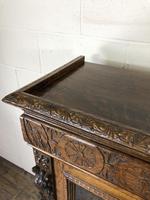 Victorian Glazed Oak Cabinet with Carved Detail (8 of 10) Victorian Glazed Oak Cabinet with Carved Detail (8 of 10)