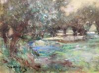 Thomas William Morley Bonhams Prov Kent Country watercolour Painting (4 of 12) Thomas William Morley Bonhams Prov Kent Country watercolour Painting (4 of 12)